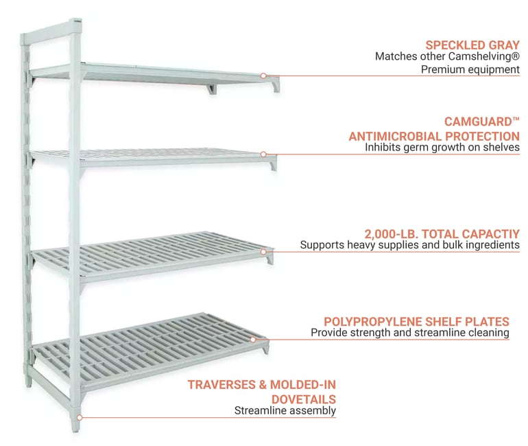Cambro CSA48607480 Features