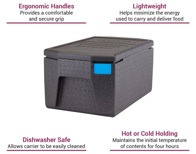 Cambro EPP180LHSW110 Features