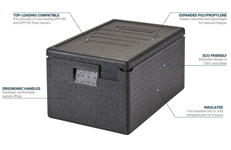 Cambro EPP180LID110 Features