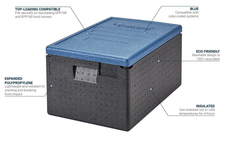 Cambro EPP180LID362 Features