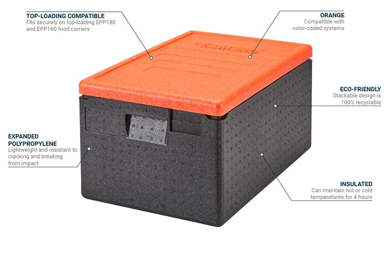 Cambro EPP180LID363 Features
