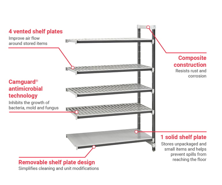 Cambro EXA186084VS5480 60