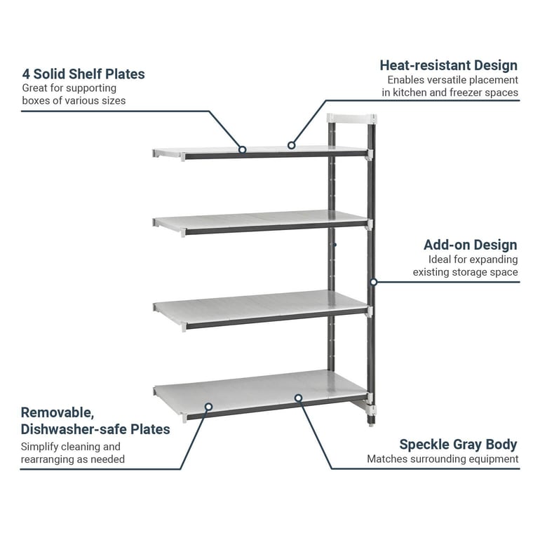 Cambro EXA214284S4480 Features