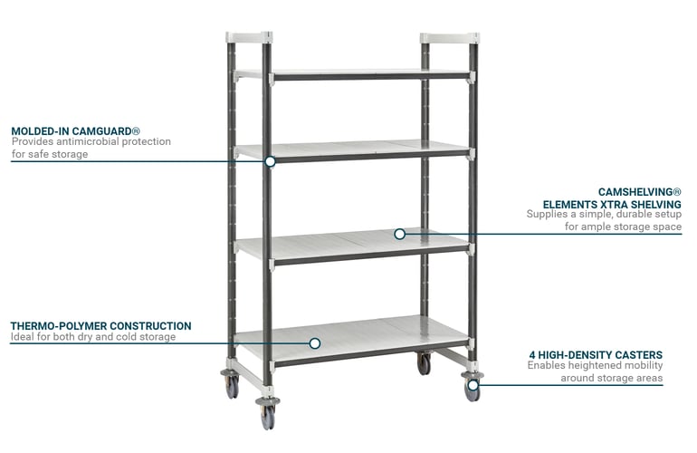 Cambro EXHD185470S4480 Features