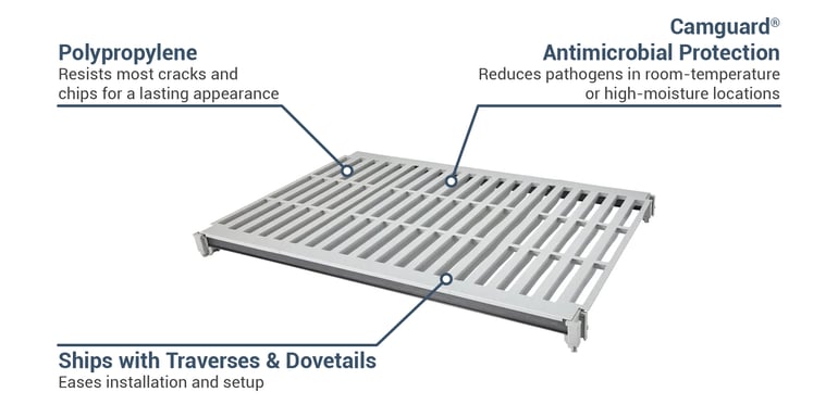 Cambro EXSK2148V5480 Features