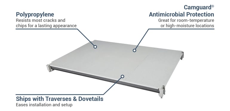 Cambro EXSK2154S1480 Features