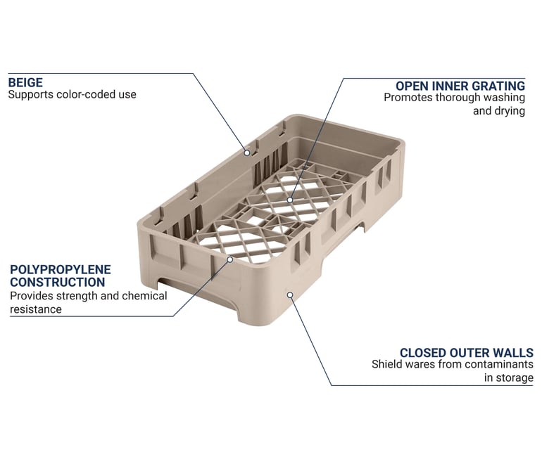 Cambro HBR258184 Features