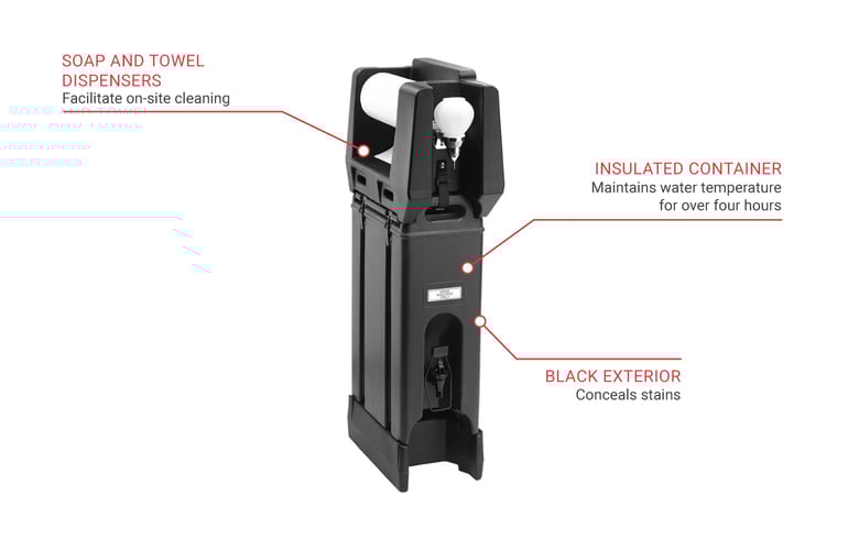 Cambro HWS31110 Features