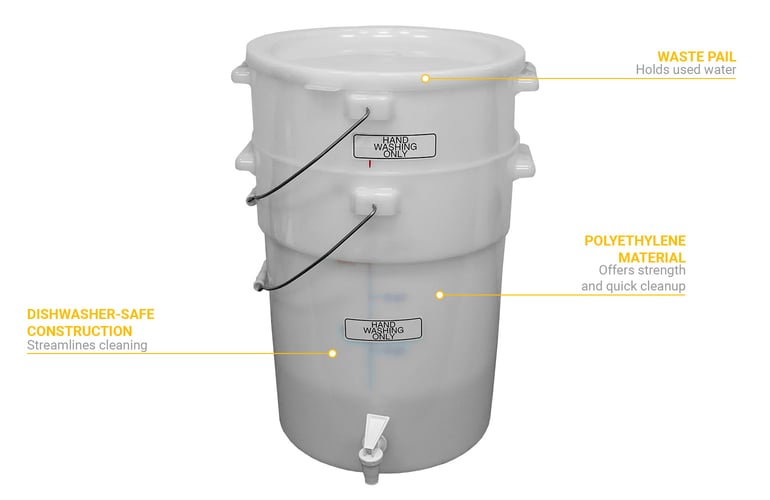 Cambro HWSS148 Features
