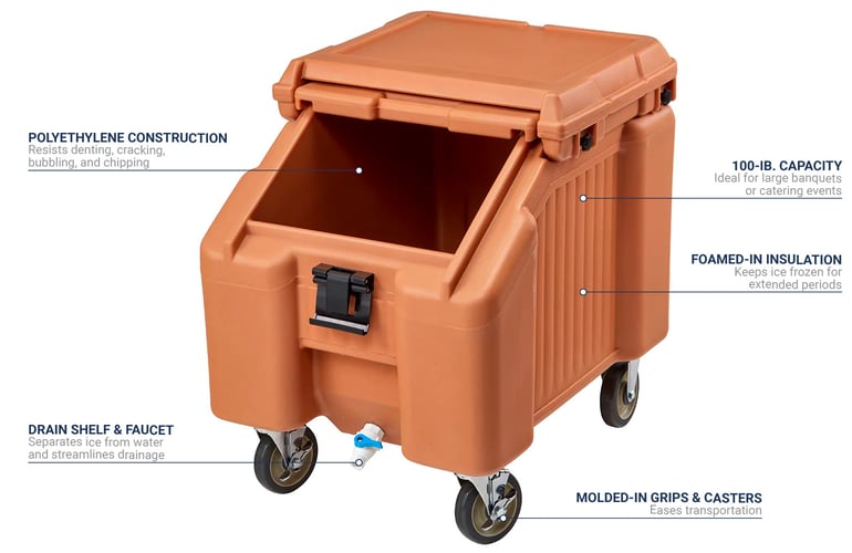 Cambro ICS100L157 Features