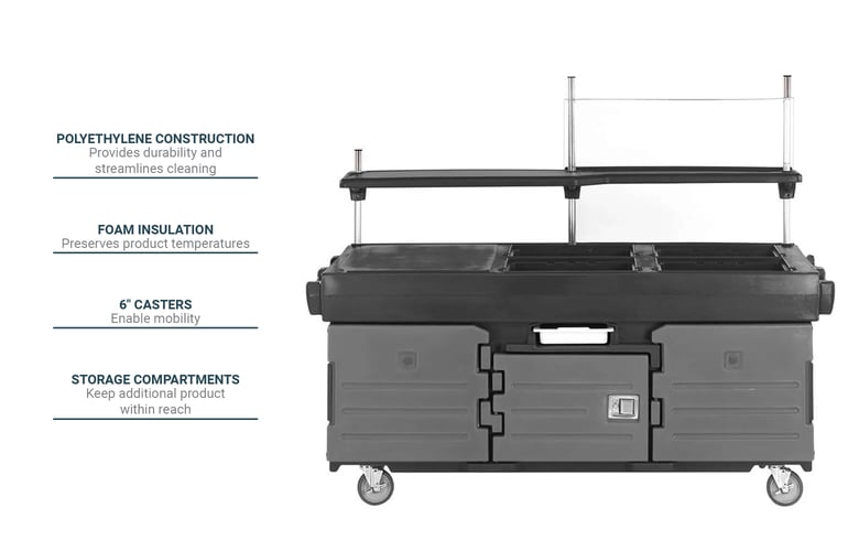 Cambro KVC856426 Features