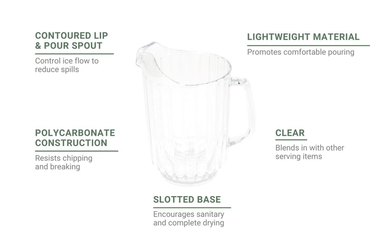 Cambro P600CW135 Features