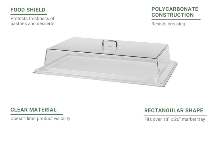 Cambro RD1826CW Features