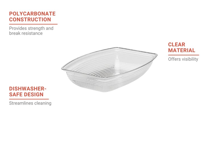 Cambro RSB1014CW135 Features