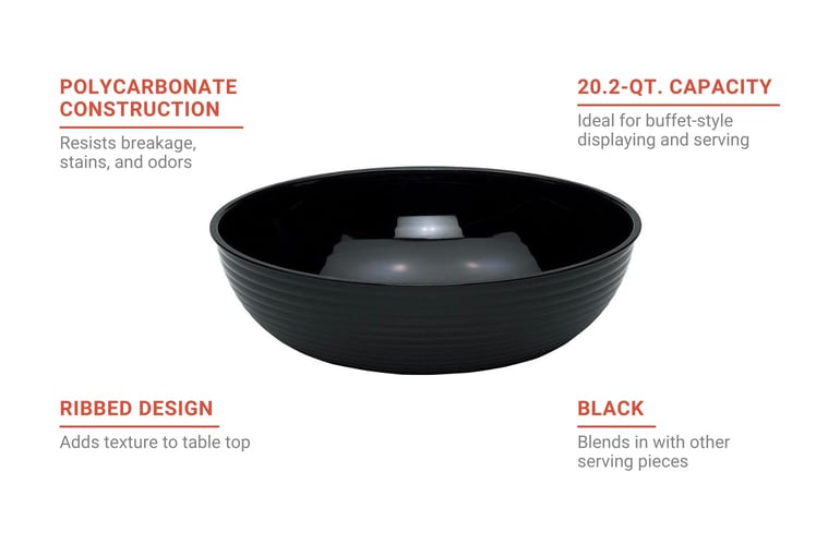 Cambro RSB18CW110 Features