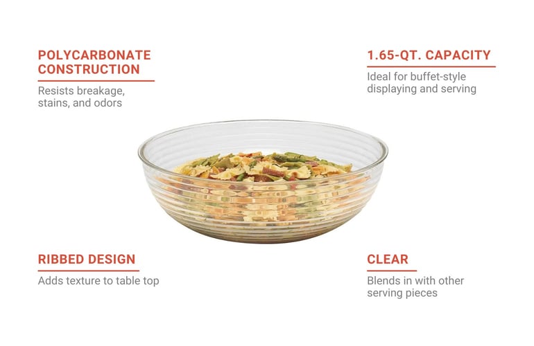 Cambro RSB8CW135 Features
