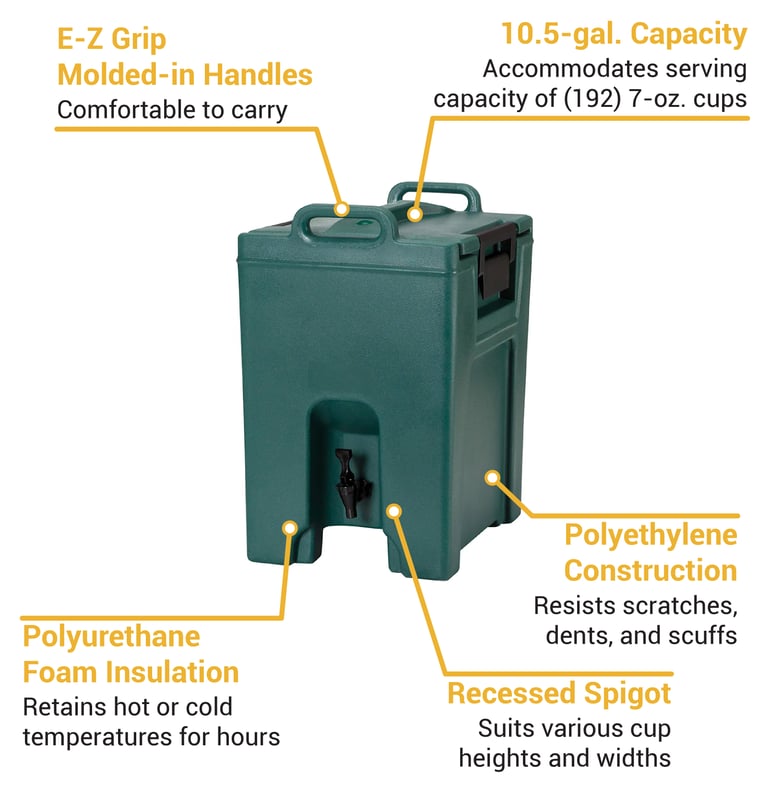 Cambro UC1000192 Features