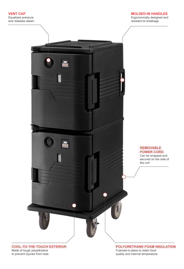 Cambro upch800110 Features