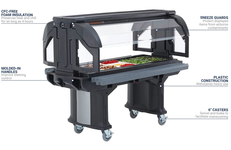 Cambro VBR5110 Features