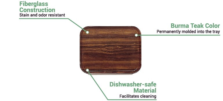Cambro 1318308 Features