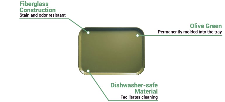 Cambro 1318428 Features