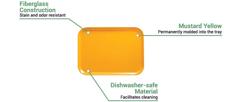 Cambro 1318504 Features