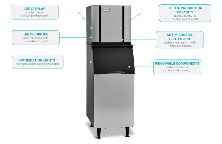 Ice-O-Matic CIM0326FA Features