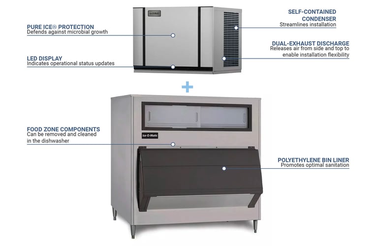 Ice-O-Matic CIM0330HAB100048 Features