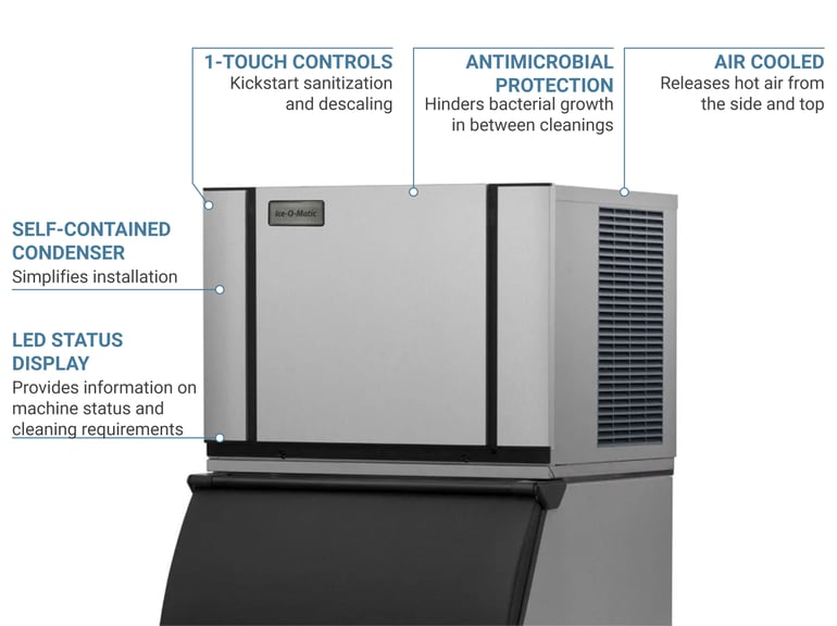 Ice-O-Matic CIM0430HAS Features