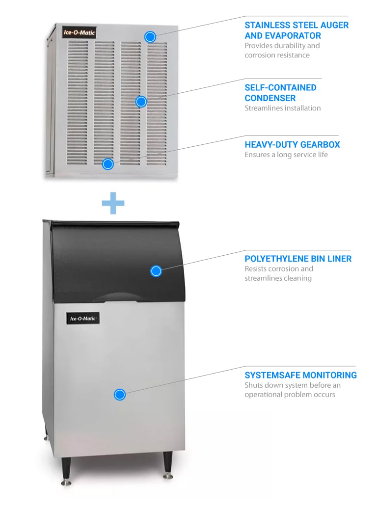 Ice-O-Matic MFI0500AB42PS Features