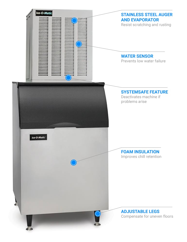 Ice-O-Matic MFI0800AB55PS Features