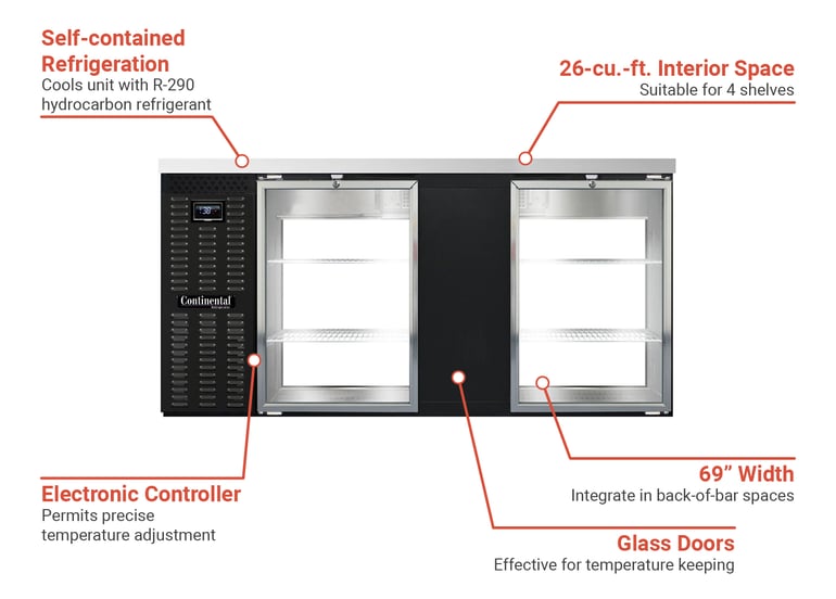 Continental BB69NGDPT Features