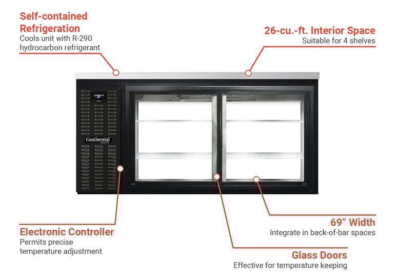 Continental BB69NSGDPT Features