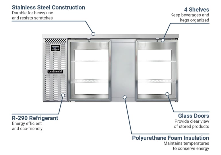 Continental BB69NSSGDPT Features