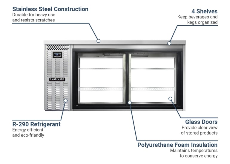 Continental BB69NSSSGDPT Features
