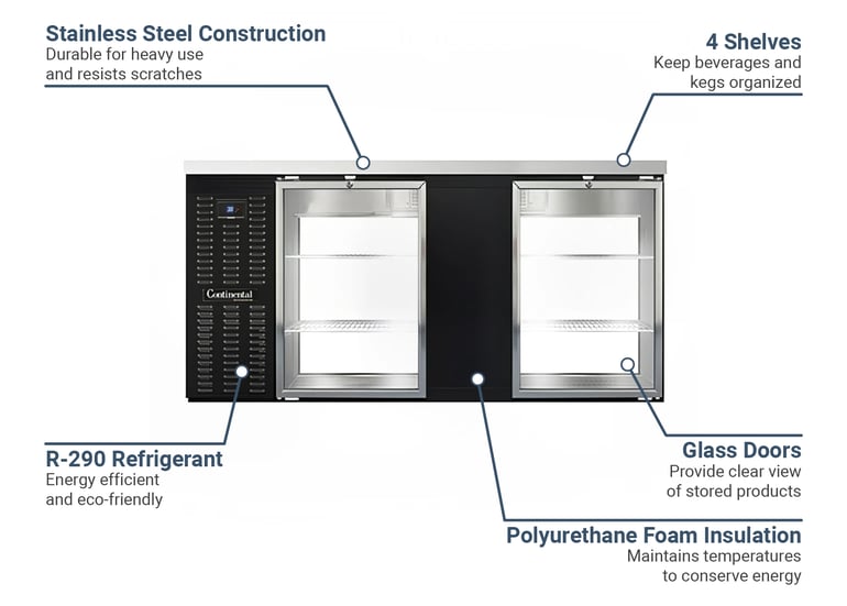 Continental BB69SNGDPT Features