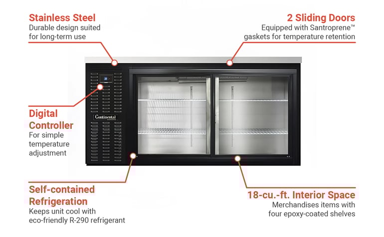 Continental  BB69SNSGD Features