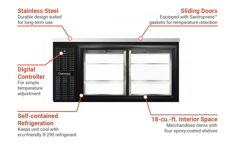 Continental  BB69SNSGDPT Features