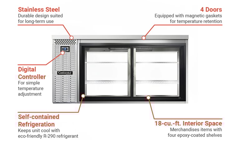Continental  BB69SNSSSGDPT Features