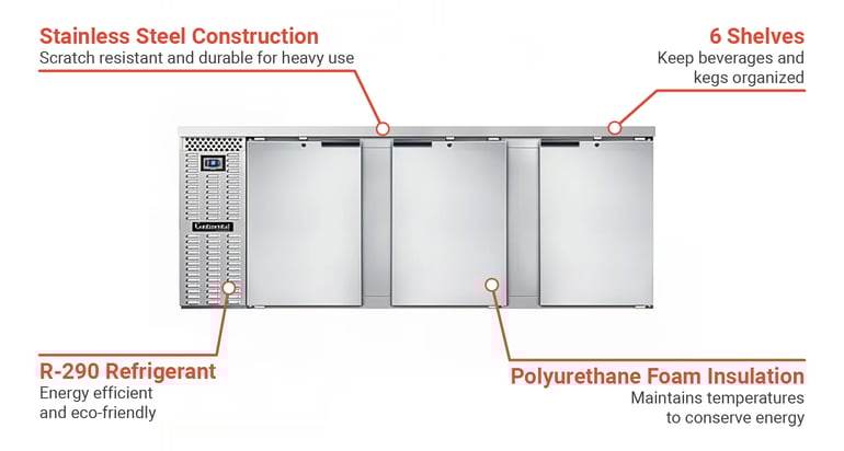 Continental  BB90SNSS Features