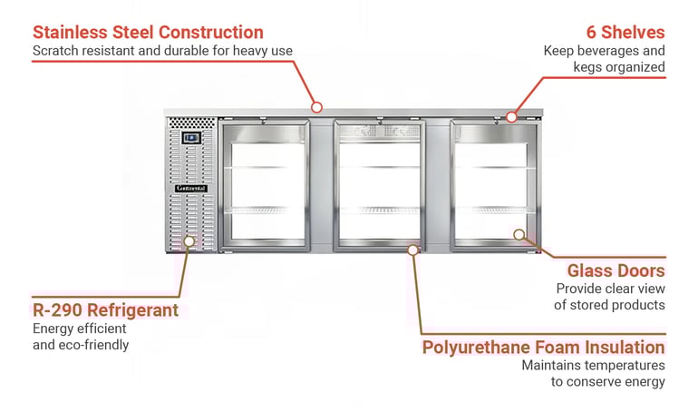 Continental  BB90SNSSGDPT Features