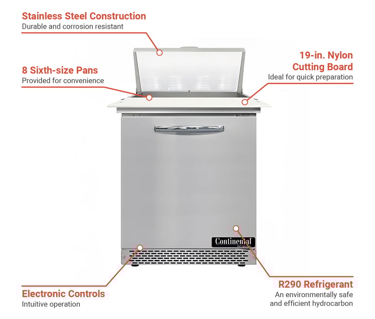 Continental D27N8CFB Features