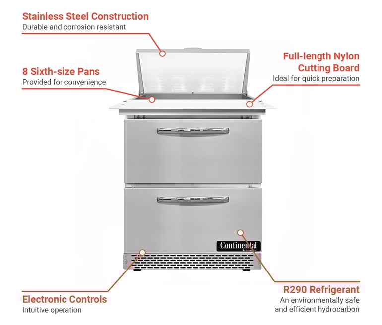 Continental D27N8CFBD Features