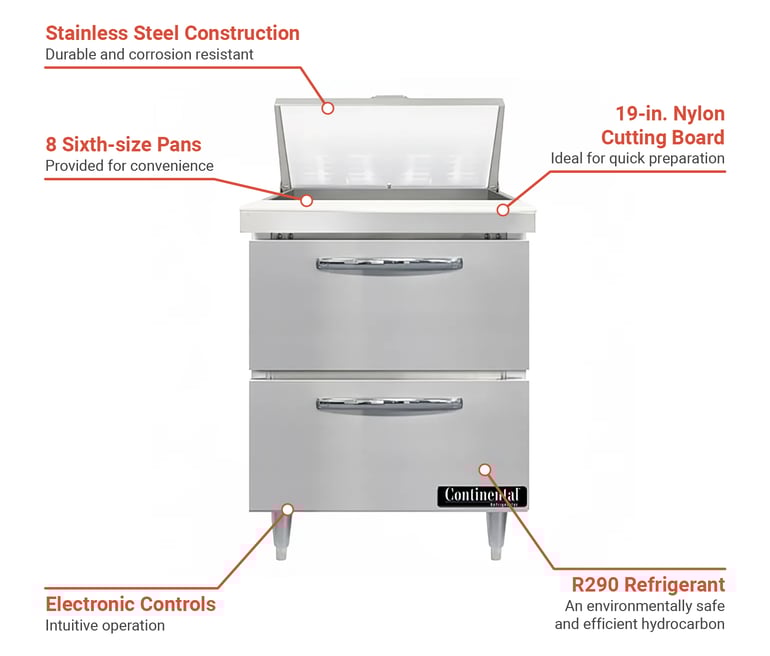 Continental D27N8D Features