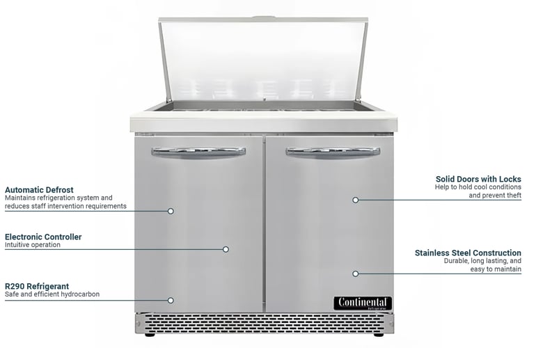 Continental D36N15MFB Features