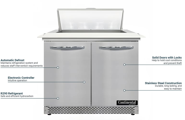 Continental D36N8CFB Features