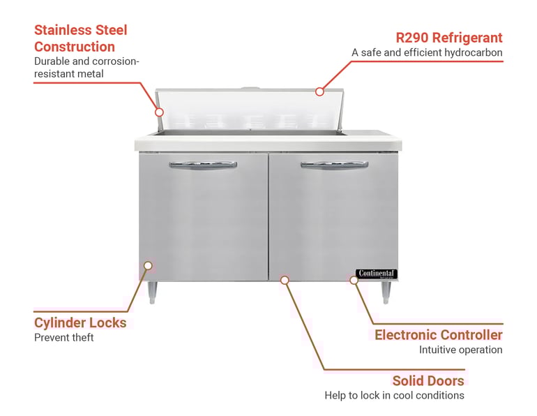 Continental D48N10 Features