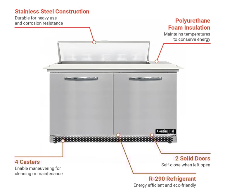 Continental D48N10CFB Features