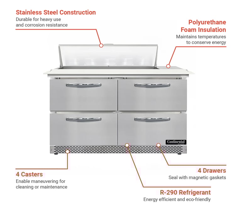 Continental D48N10FBD Features