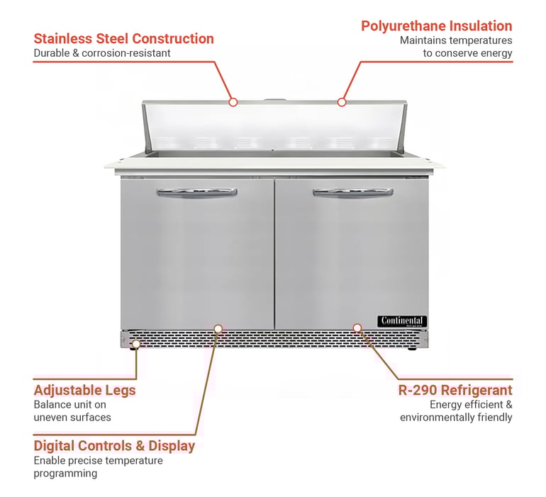Continental D48N12CFB Features